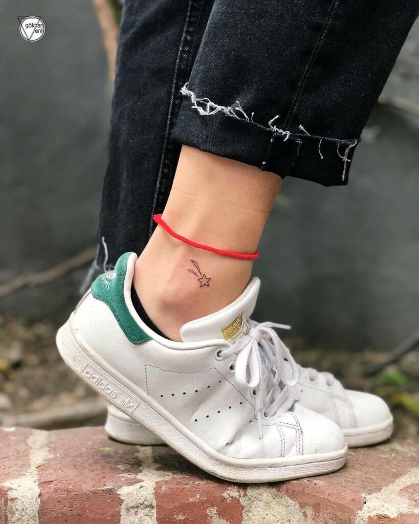 12+ Minimalist Star Tattoo Ideas To Inspire You! 11 Shooting Star Tattoo