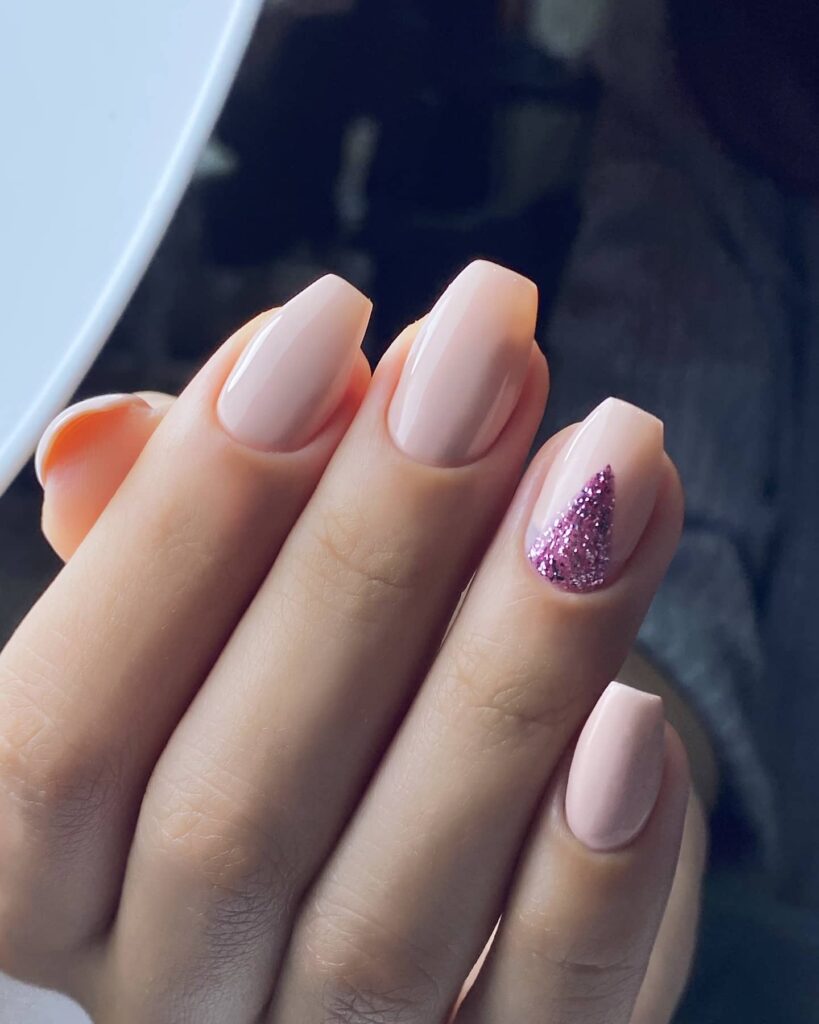 Get Graceful with 30 Ballerina Nail Designs for 2024 13 Short