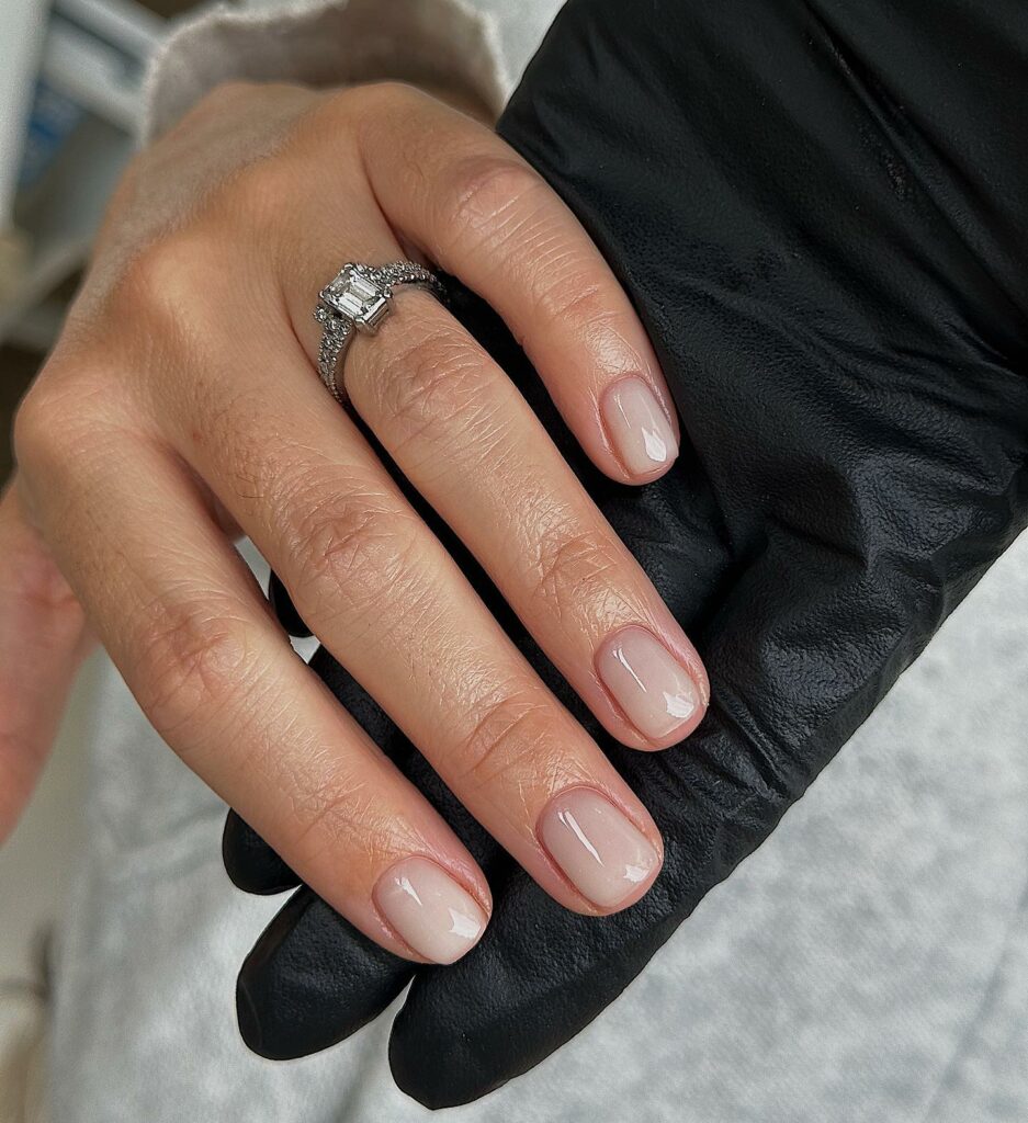 25 Latest Cloud Nails Designs To Try In 2024! 30 Short Milky Cloud Nails
