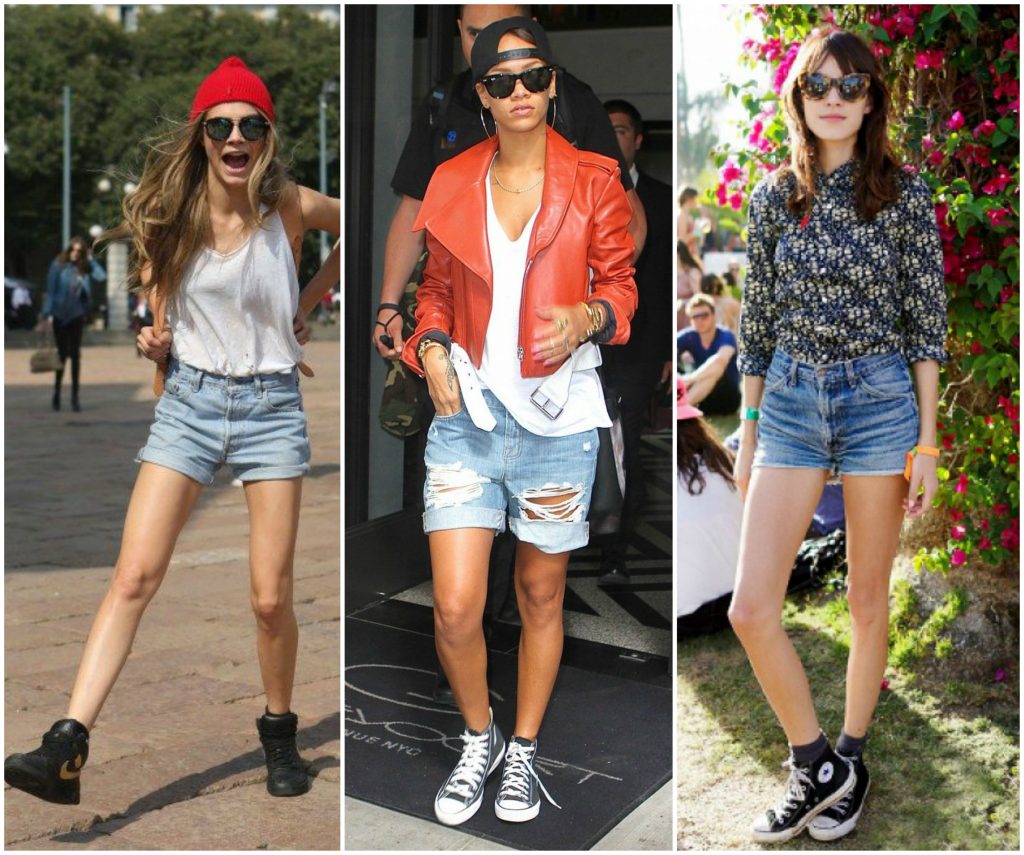 How to Wear High Tops 28 High tops and shorts