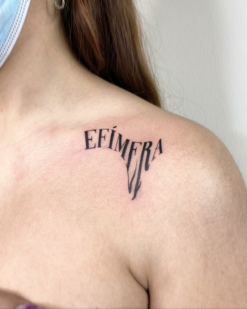 20+ Gothic Tattoo Number Fonts Ideas That Will Blow Your Mind! 19 Shoulder Tattoo in Gothic Fonts