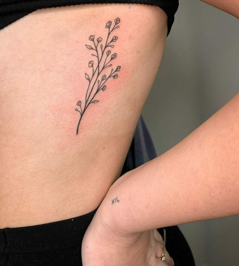 10+ Baby's Breath Tattoo Ideas You'll Have To See To Believe! 11 Simple Baby's Breath Tattoo