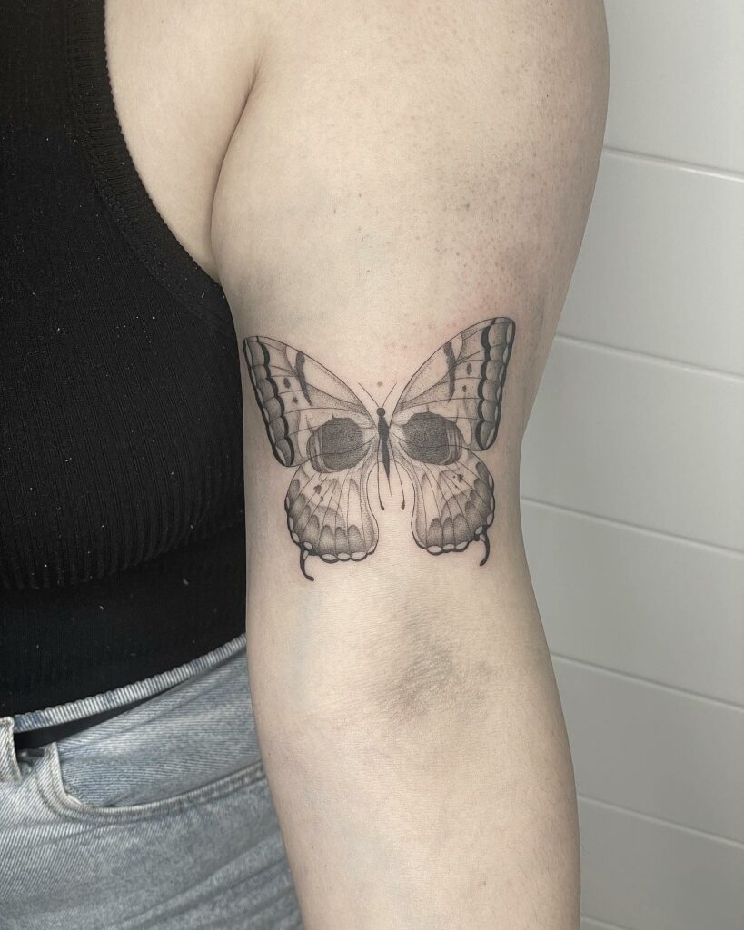 13+ Butterfly Tattoo Arm Ideas To Inspire You! 20 Simple Butterfly Tattoo