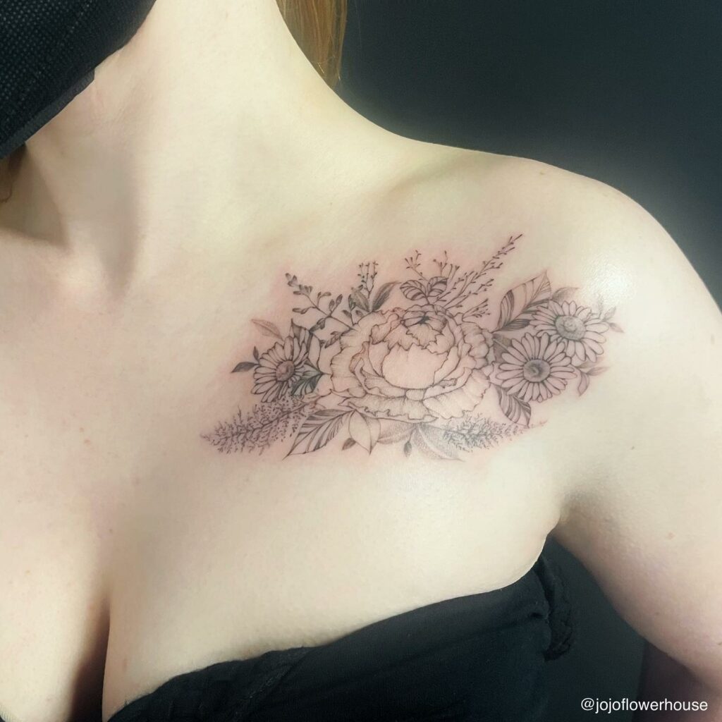 11+ Simple Carnation Tattoo Ideas You’ll Have To See To Believe! 19 Simple Carnation Tattoo Ideas With Other Flowers