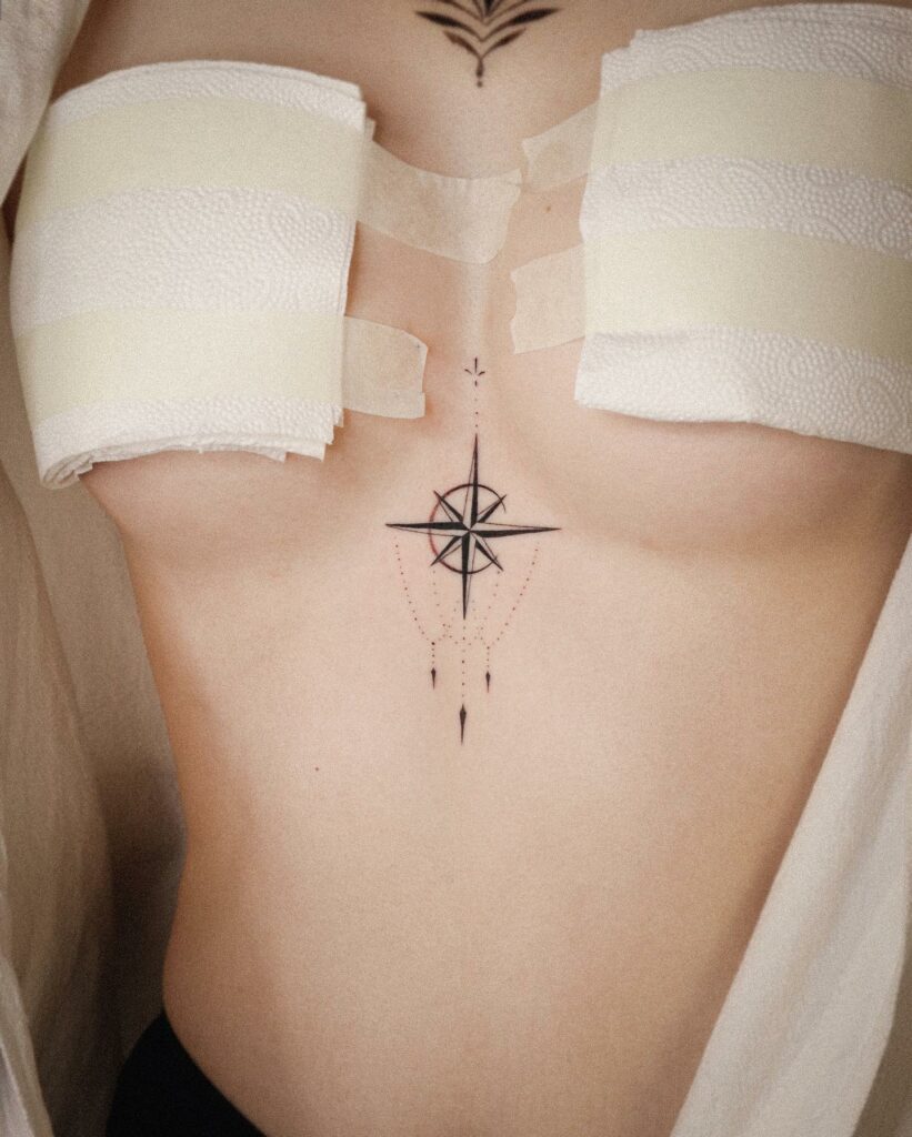 12+ Wanderer Tattoo Ideas To Inspire You! 20 Simple Compass Tattoo