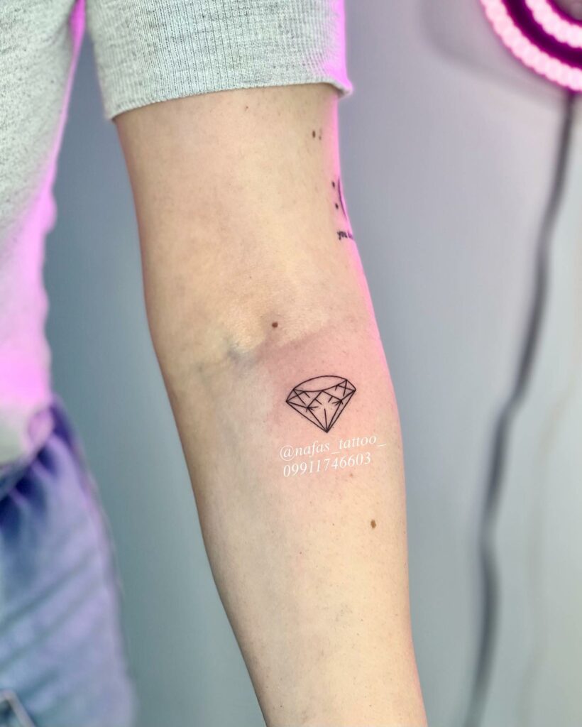 20+ Diamond Tattoo Ideas That Will Blow Your Mind! 11 Simple Diamond Tattoos ideas