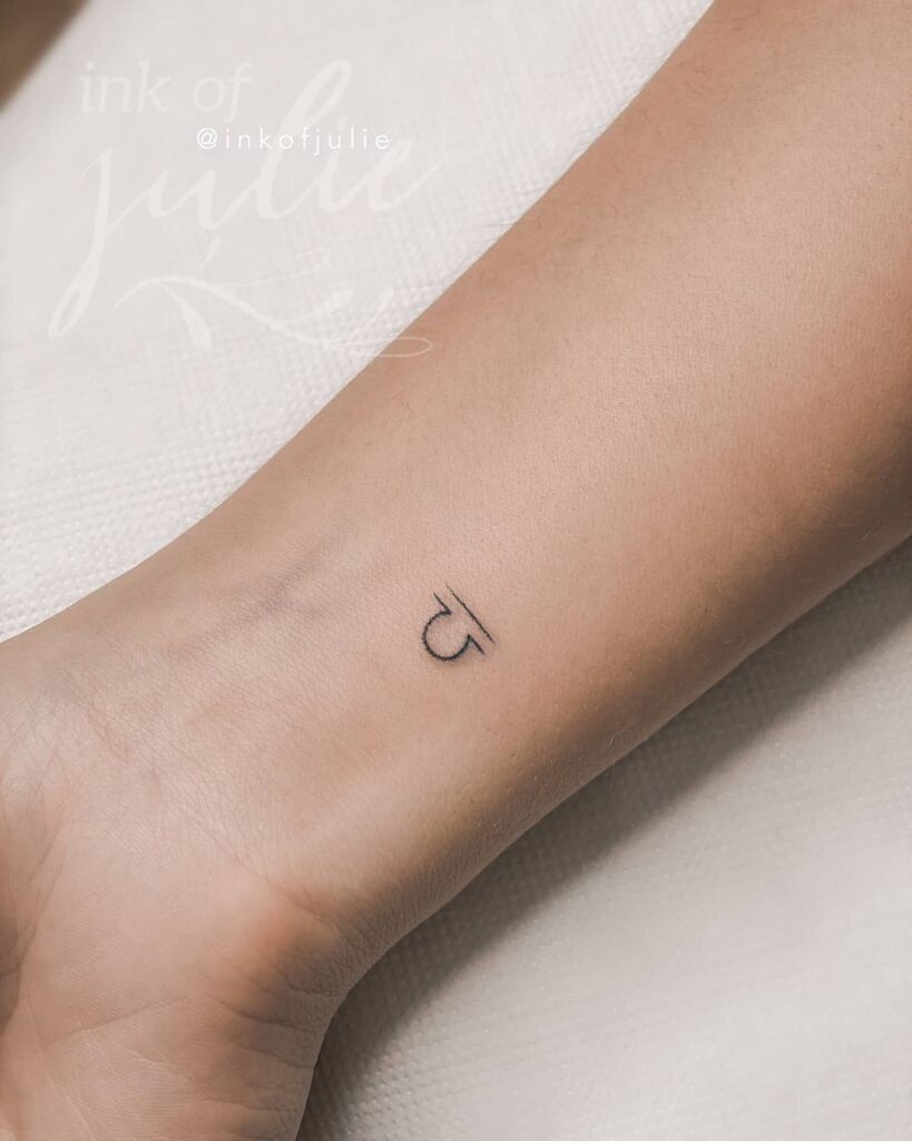 11+ Libra Constellation Tattoo Ideas You Have To See To Believe! 17 Simple Libra Zodiac Sign Wrist Tattoo