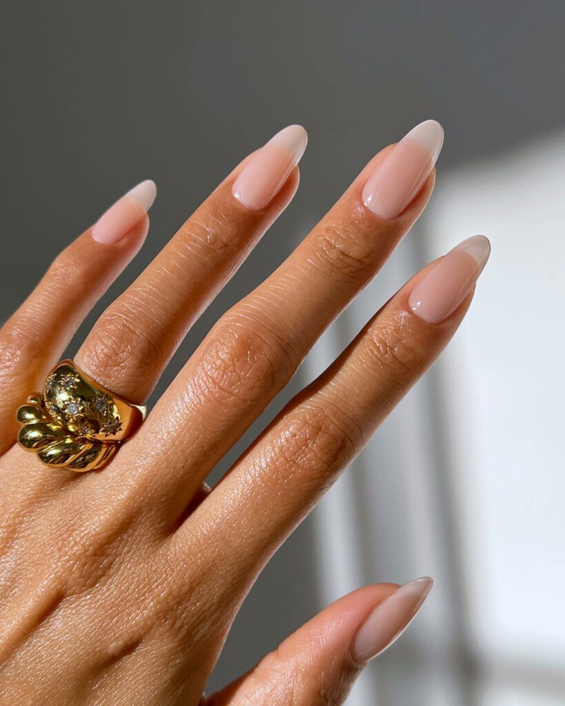 Glam Up with 20 Lip Gloss Nail Designs of 2024 29 Simple Lip Gloss Nails