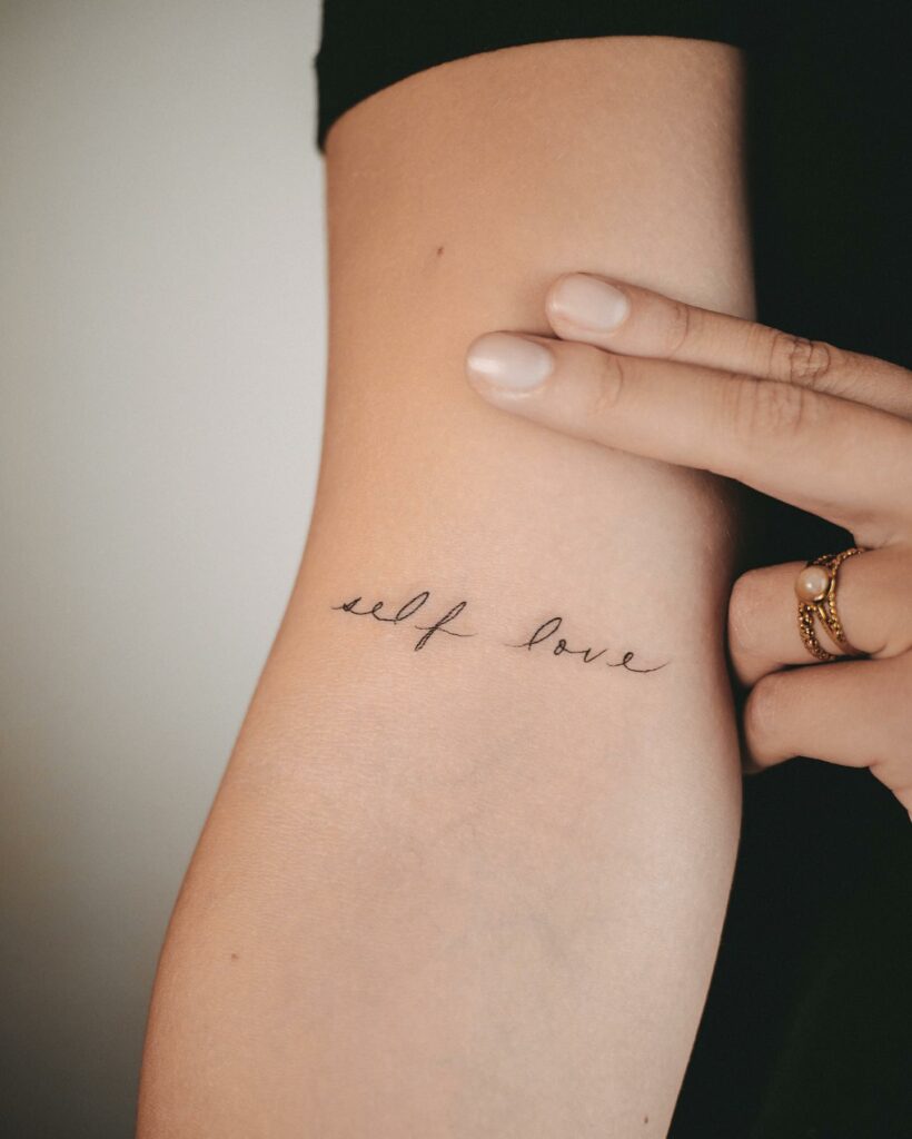 18+ Simple Self Love Tattoo Ideas That Will Blow Your Mind! 10 Simple Self Love Tattoo