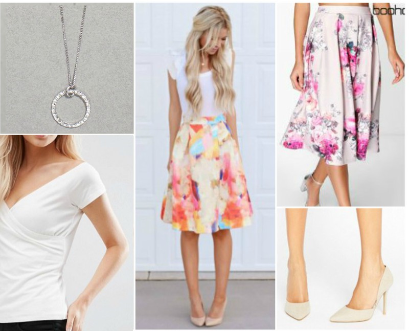 12 Casual Date Night Outfits 30 simple-spring-floral-date-outfit-grid