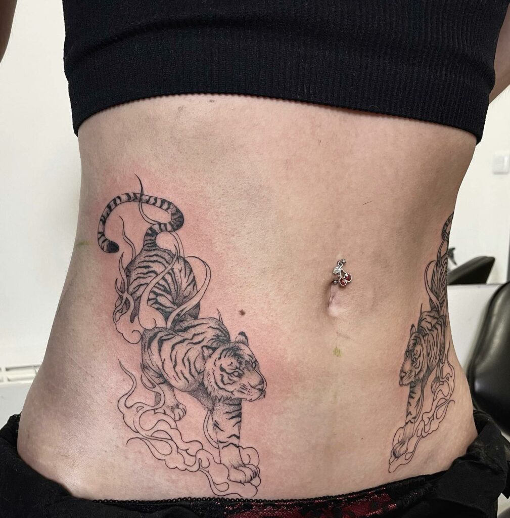 10+ V Line Tattoo Ideas That Will Blow Your Mind! 18 Simple V Line Tattoo Designs