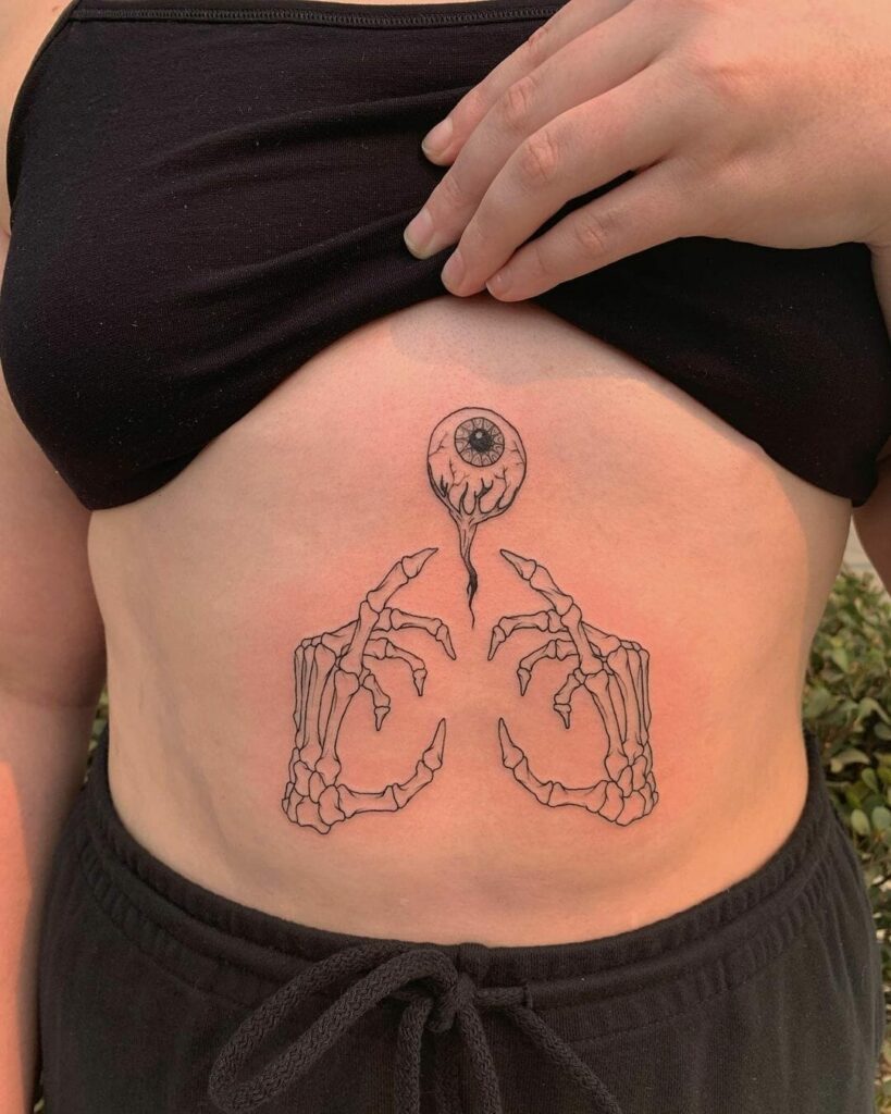 34 Hand Skeleton Tattoo Designs for 2024 12 Skeleton Hand Tattoo On Front