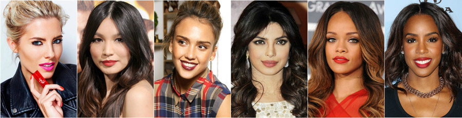 How To Wear Lipstick – 6 Tips That Will Amaze You 16 Skin Tone Lipstick Colour Celebrity Bright Red Pink
