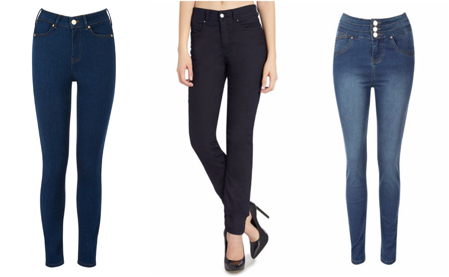 The Best High Waisted Jeans – How They Should Fit & What To Style Them With 37 Skinny High Waist Jeans Shop Grid Alexie 2