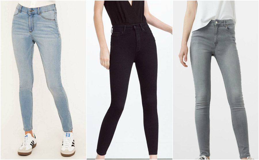 The Best High Waisted Jeans – How They Should Fit & What To Style Them With 36 Skinny High Waist Jeans Shop Grid Alexie