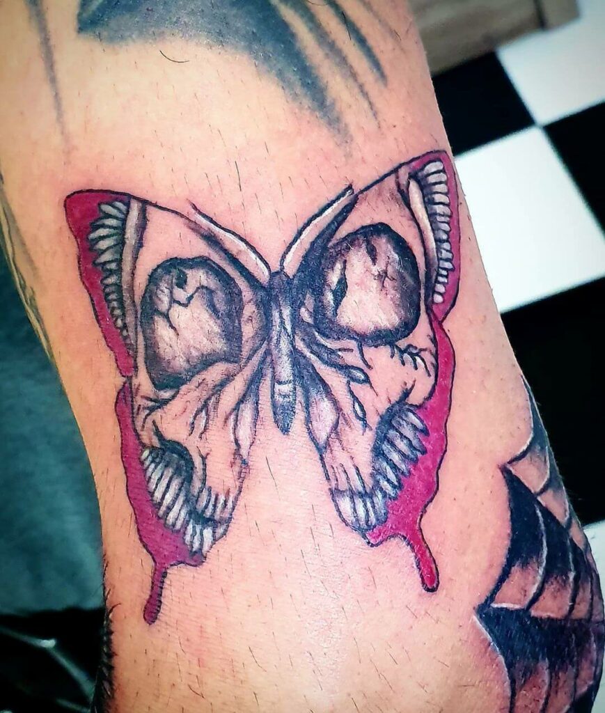 12+ Butterfly Skeleton Tattoo Ideas To Inspire You! 12 Skull Butterfly Tattoo