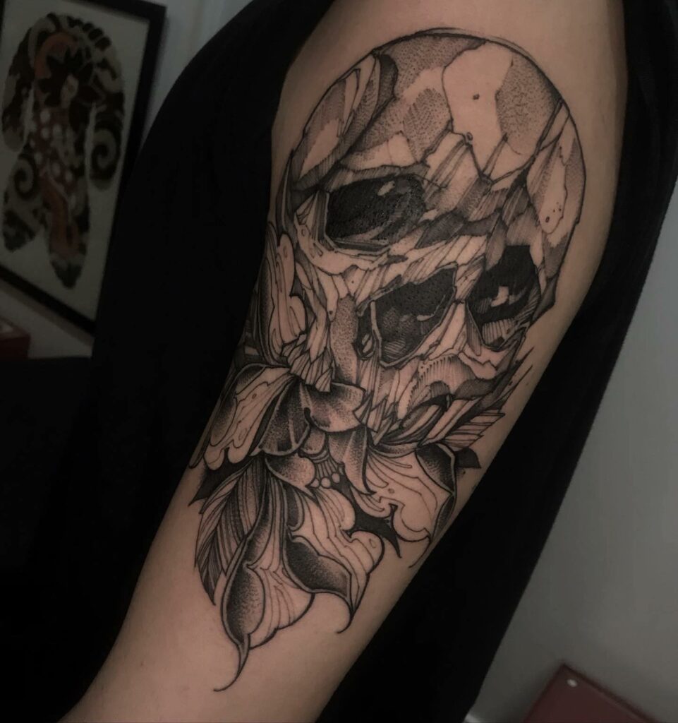 11+ Skull Drawing Tattoo Ideas That Will Blow Your Mind! 10 Skull Drawing Tattoo