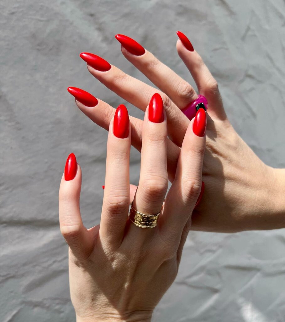 49 Latest Thanksgiving Nail Designs For 2024 18 Sleek Clay Red