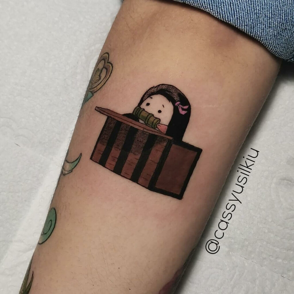 10+ Nezuko Tattoo Ideas That Will Blow Your Mind! 15 Small Demon Tattoo