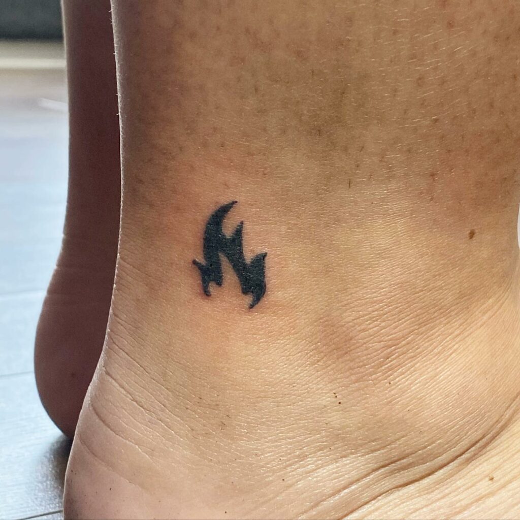 11+ Small Flame Tattoo Ideas That Will Blow Your Mind! 10 Small Flame Tattoo