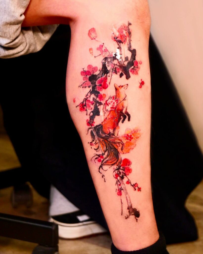 12+ Small Fox Tattoo Ideas To Inspire You! 10 Small Fox Tattoo