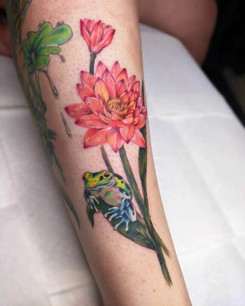 12+ Tiny Frog Tattoo Ideas To Inspire You 18 Small Frog Tattoo Emphasizing On The Yakuza Artwork