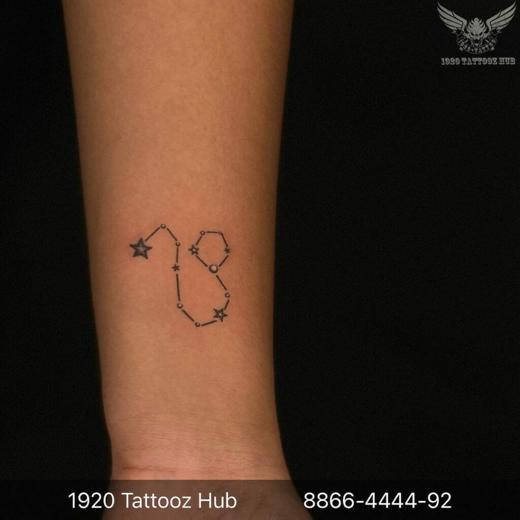 11+ Leo Constellation Tattoo Ideas You Have To See To Believe! 11 Small Leo Constellation Tattoo