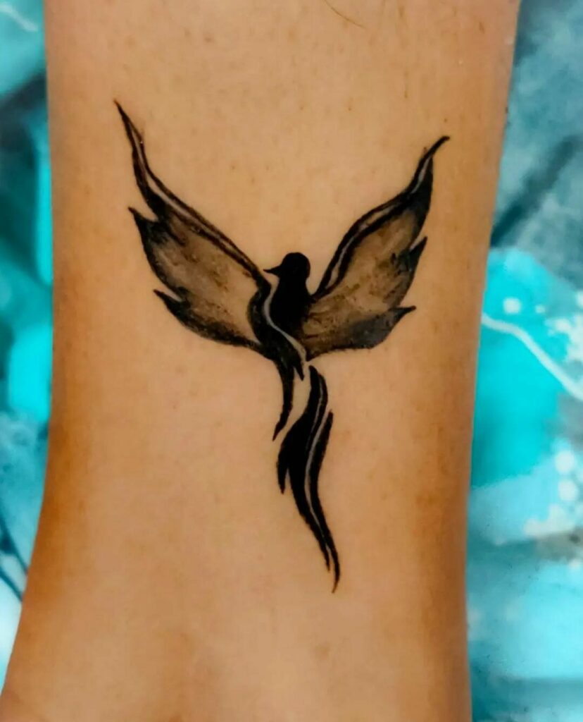 11+ Unique Phoenix Tattoo Small Ideas That Will Blow Your Mind! 19 Small Phoenix Tattoo