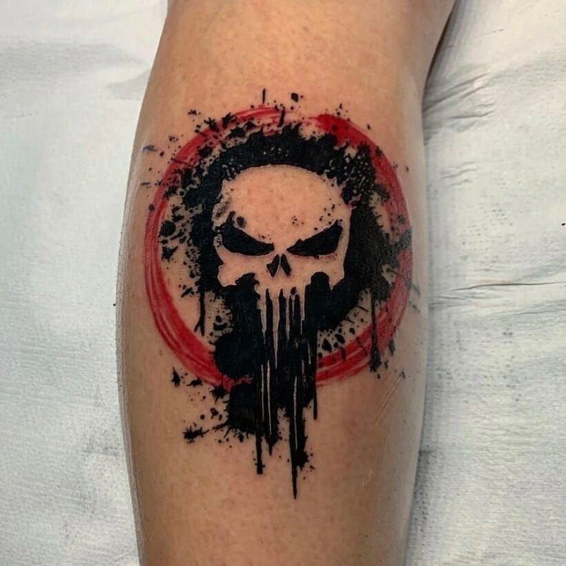 10+ Small Skull Tattoo Ideas That Will Blow Your Mind! 15 Small Punisher Skull Tattoo