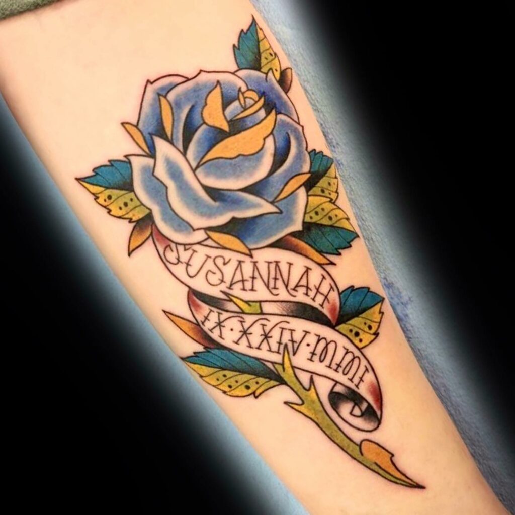 10+ Small Simple Rose Tattoo Ideas That Will Blow Your Mind! 14 Small Rose Tattoo In Different Colours