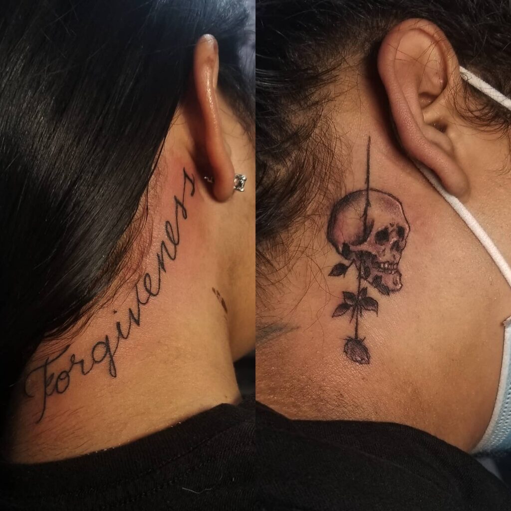 10+ Small Skull Tattoo Ideas That Will Blow Your Mind! 18 Small Skull Rose Tattoo