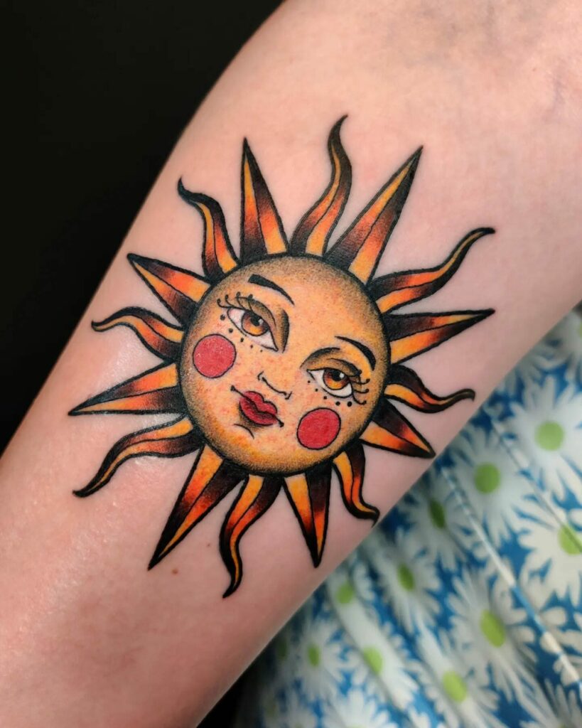 13+ Unique Small Sun Tattoo Ideas That Will Blow Your Mind! 22 Small Tribal Sun Tattoo