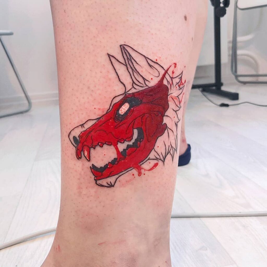 10+ Small Skull Tattoo Ideas That Will Blow Your Mind! 12 Small Wolf skull Tattoo