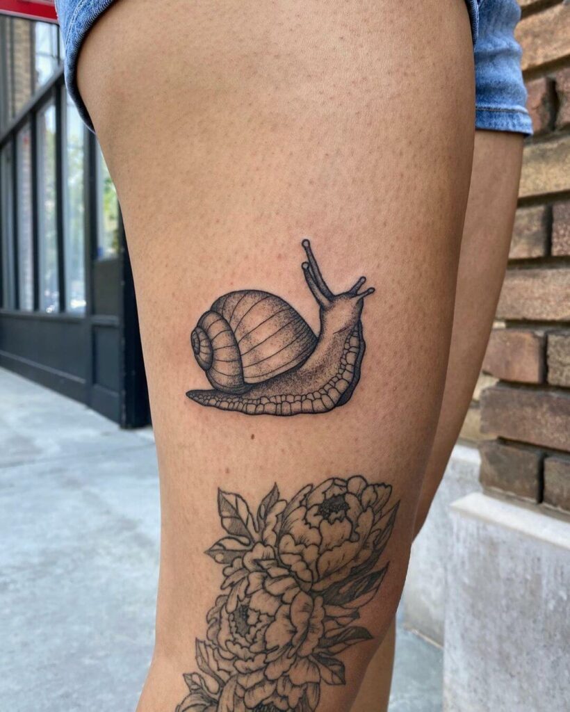 10+ Snail Tattoo Ideas You Have To See To Believe! 12 Snail Shell Tattoo Design