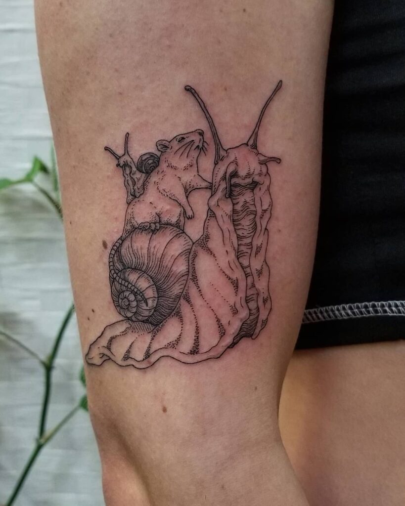 10+ Snail Tattoo Ideas You Have To See To Believe! 10 Snail Tattoo