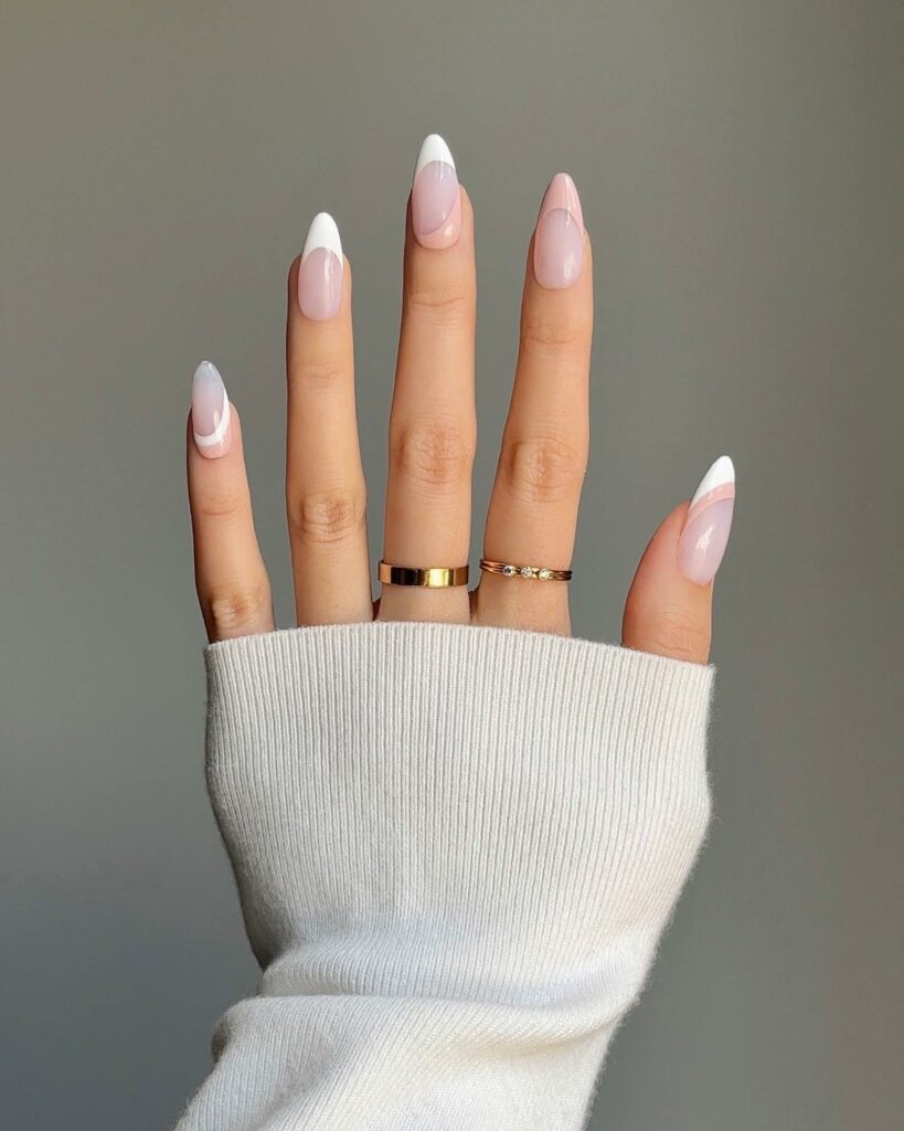 Discovering the Latest in Solar Nails for 2024 ☀️ 19 Solar White Tip Nails