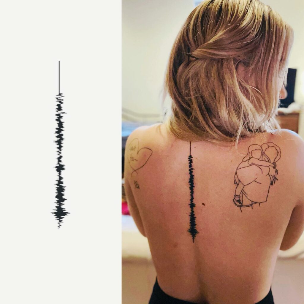 11+ Soundwave Tattoo Ideas That Will Blow Your Mind! 18 Soundwave Back Tattoo