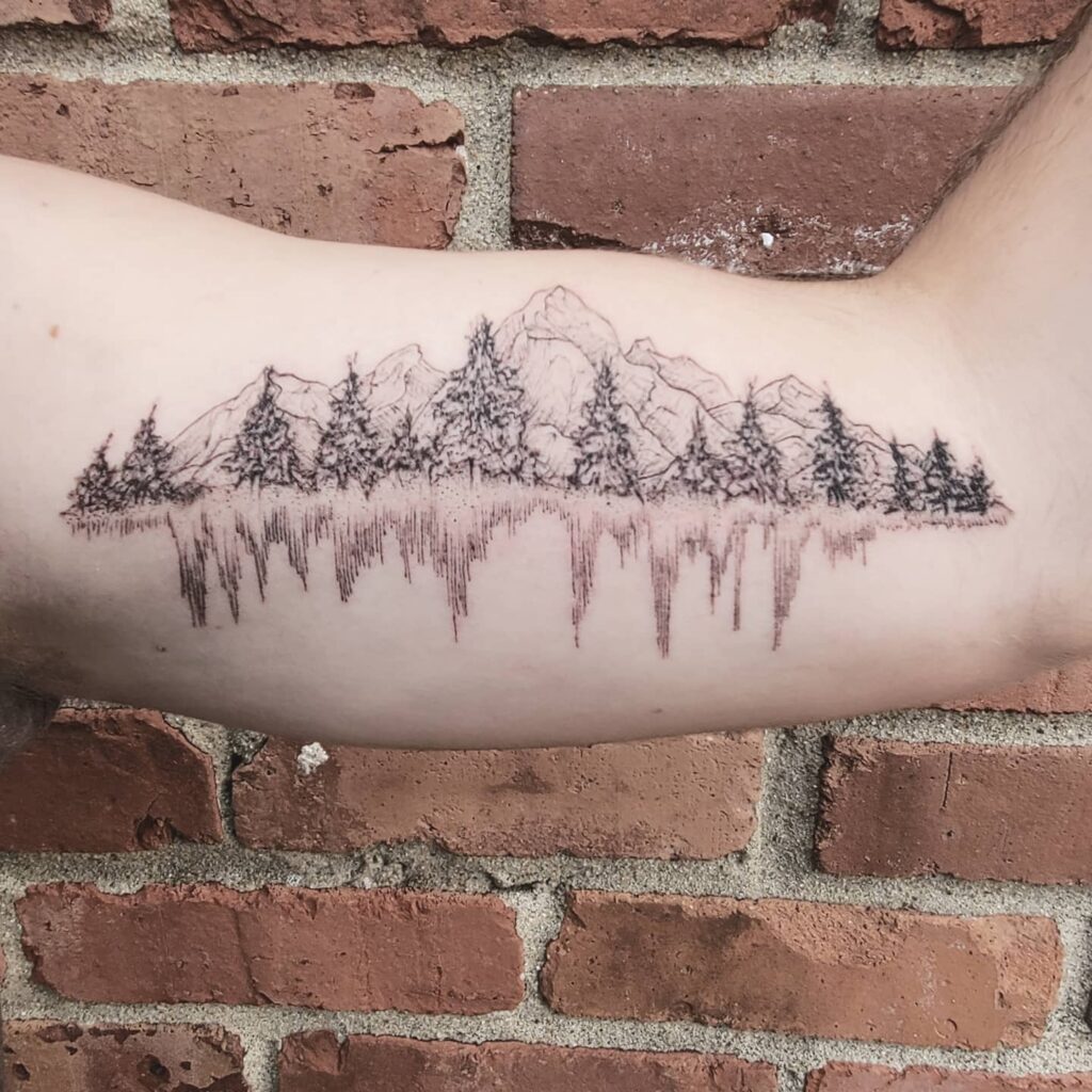11+ Soundwave Tattoo Ideas That Will Blow Your Mind! 20 Soundwave Scenery Tattoo