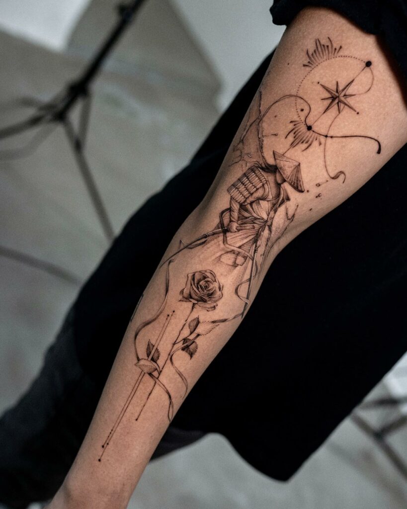 12+ Spaced Out Tattoo Sleeve Ideas To Inspire You! 10 Spaced Out Tattoo Sleeve ideas