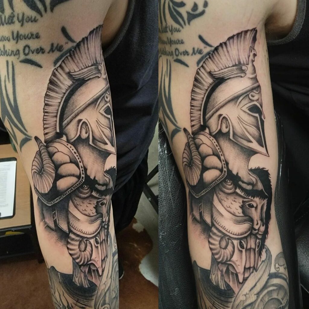 12+ Spartan Warrior Tattoo Ideas To Inspire You! 16 Spartan Soldier Tattoo Design