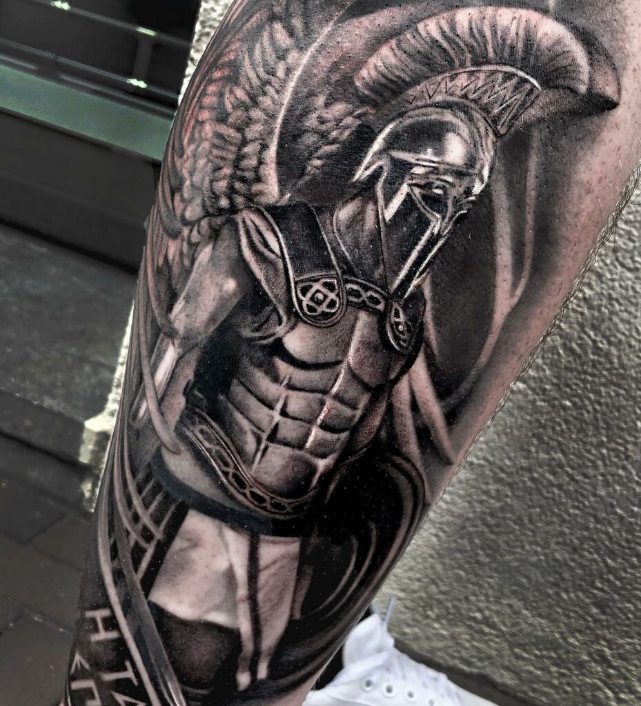 12+ Spartan Warrior Tattoo Ideas To Inspire You! 10 Spartan Warrior Tattoo