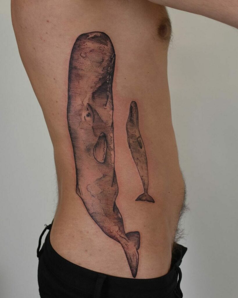 10+ Marine Tattoo Ideas You Have To See To Believe! 20 Sperm Whales