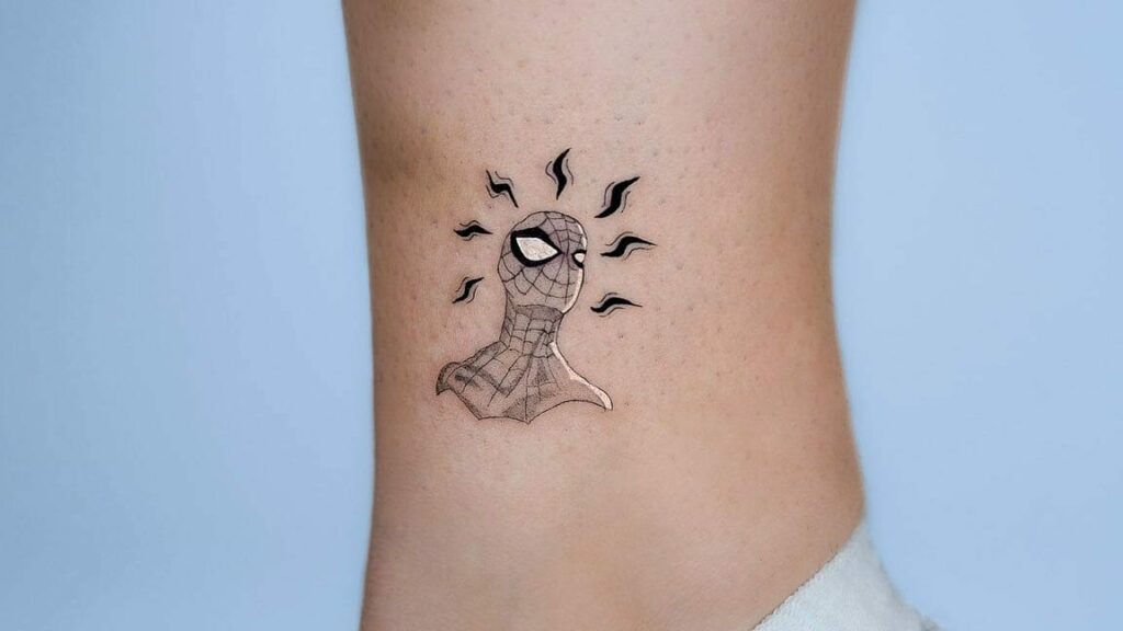 13+ Simple Spiderman Tattoo To Inspire You! 17 Spider Senses Tingling Tattoo