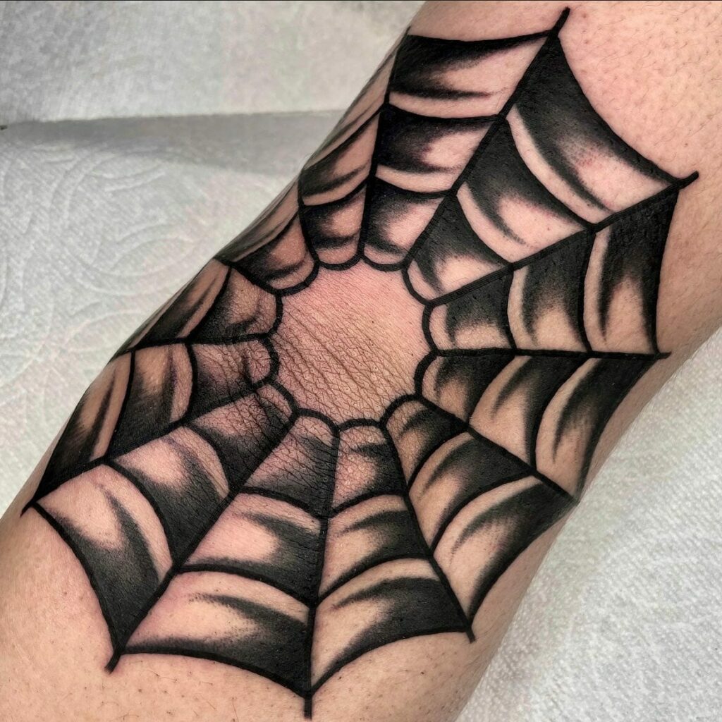 11+ Spider Web Hand tattoo Ideas That Will Blow Your Mind! 10 Spider Web Hand tattoo