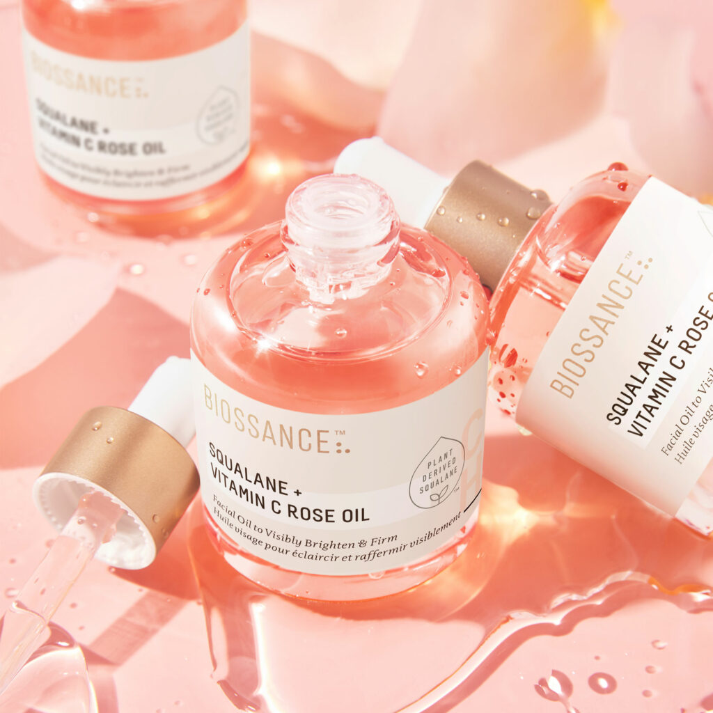 Squalane + Vitamin C Rose Oils