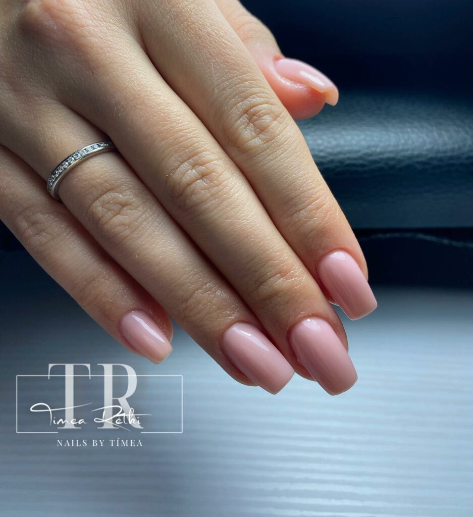 Adorn Your Nails with 30 Light Pink Nail Designs in 2024 33 Square-Cut Light Pink Nails