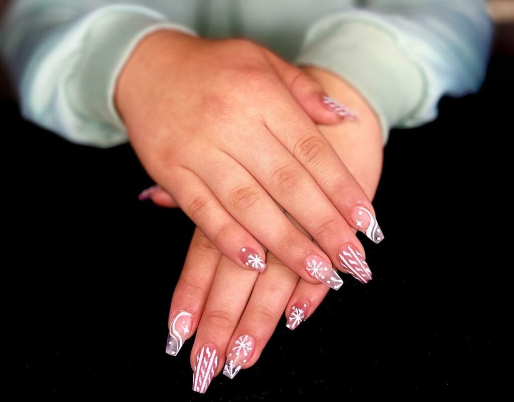 44 Latest Snowflake Nail Ideas To Try In 2024! 45 Structured Beauty Snowflake Nails
