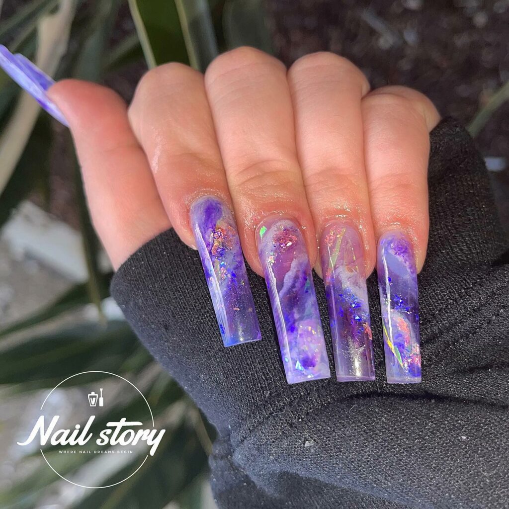 40 Tapered Square Nail Designs You'll Love! 30