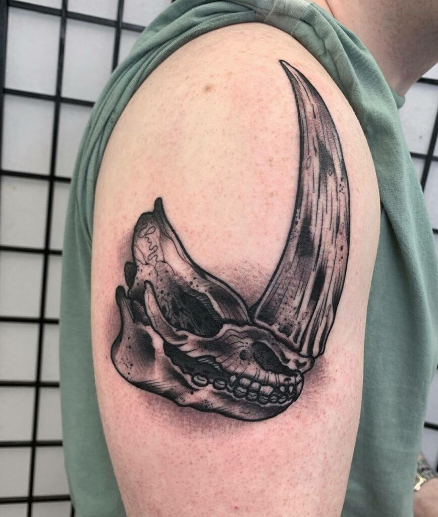 10+ Mudhorn Tattoo Ideas That Will Blow Your Mind! 13 Star Wars X Mandalorian Mudhorn Tattoo