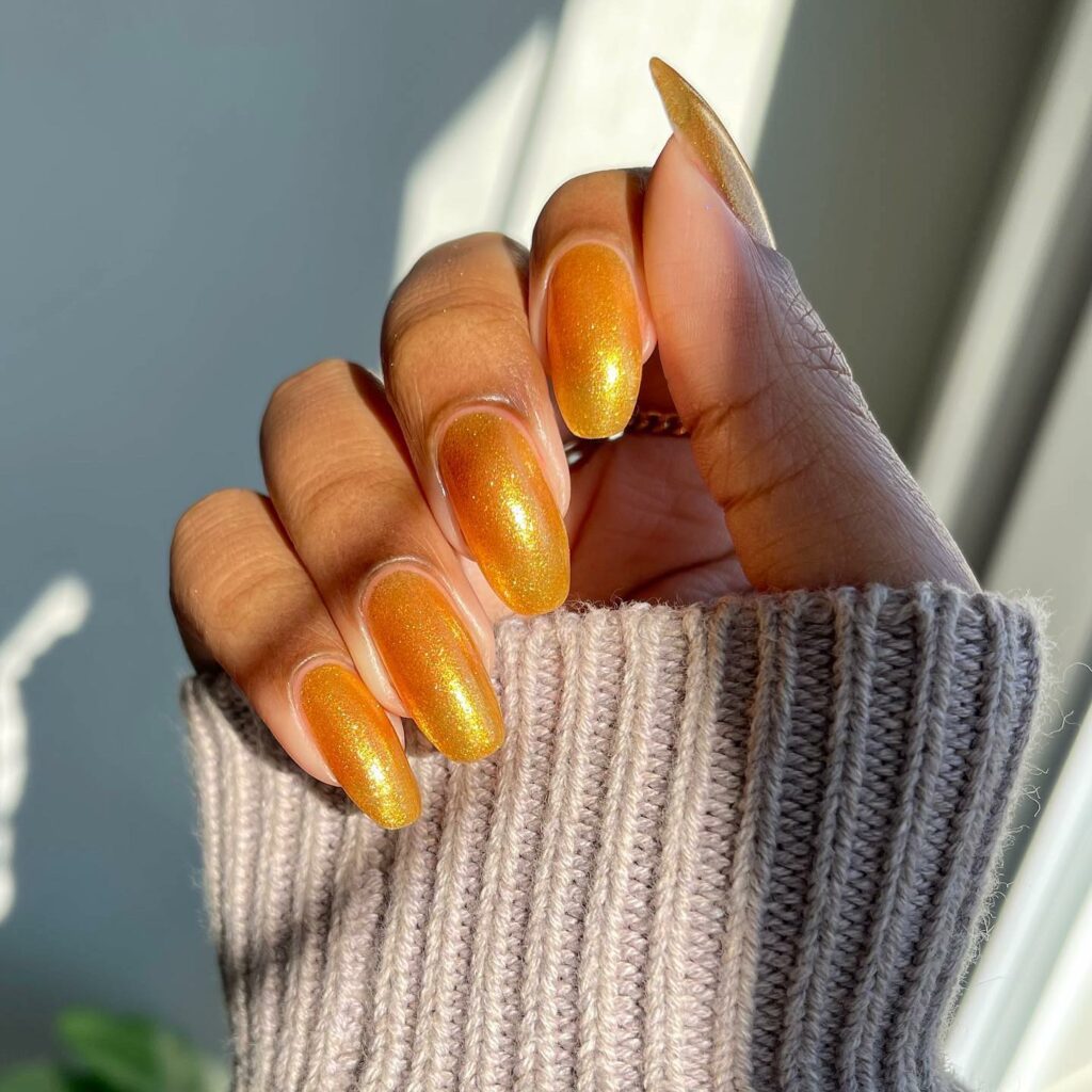 40 Latest Orange Nail Designs to Try in 2024 47 Starry Night Orange